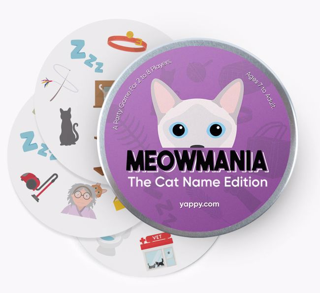 Meowmania: The {dogsName} Edition - {breedCommonName} Card Game 